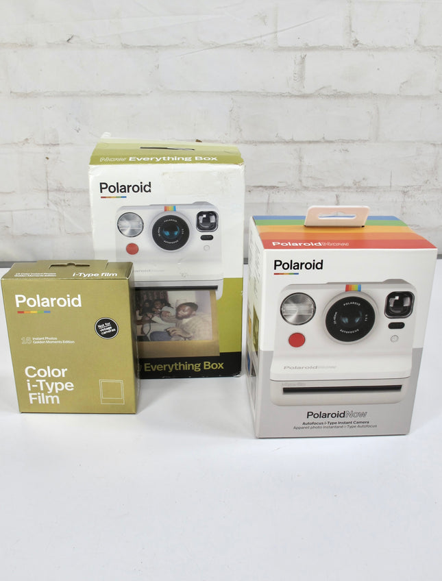 Polaroid Now I-Type Everything Box Instant Camera with Film Kit