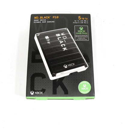 Western Digital WD_Black P10 5TB WDBA5G0050BBK-WESN USB Portable External Hard Drive