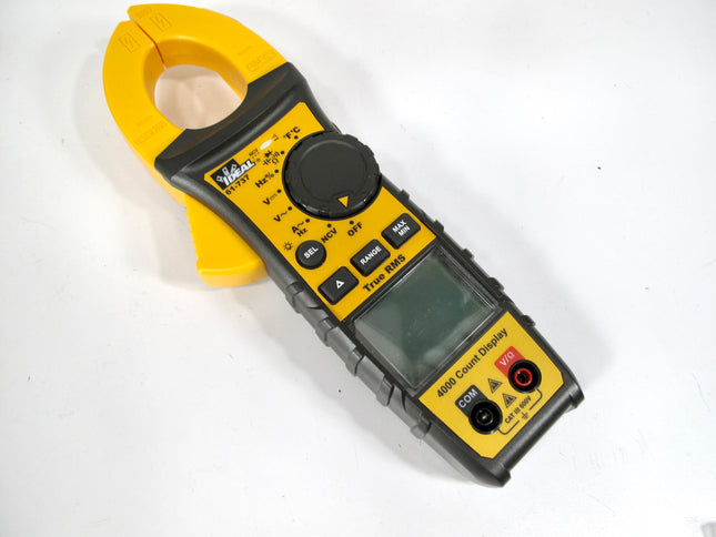 IDEAL 61-737 400Amp 600V AC/DC Digital TRMS Clamp Meter with NCV and Temp Audible Alert