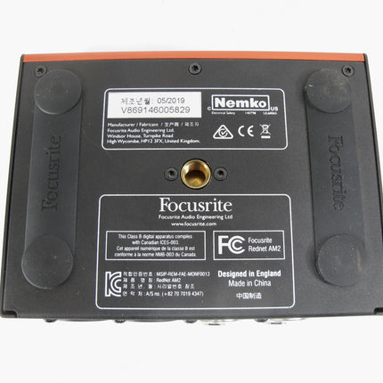 Focusrite RedNet AM2 Dante Headphone Amp Line Out Interface