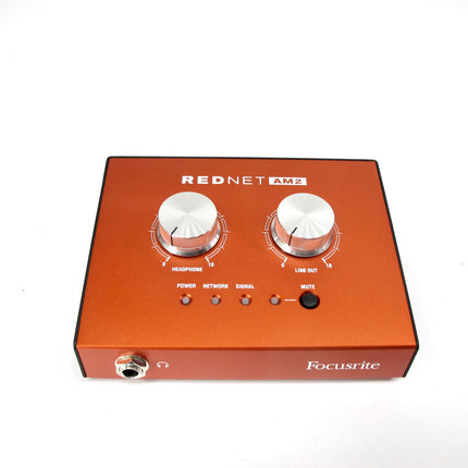 Focusrite RedNet AM2 Dante Headphone Amp Line Out Interface
