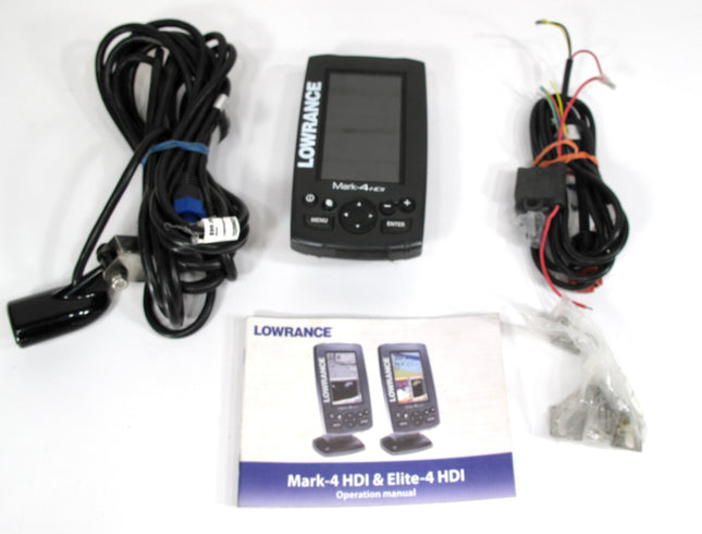 Lowrance Mark 4 HDI Fish Finder Chartplotter 4.3"