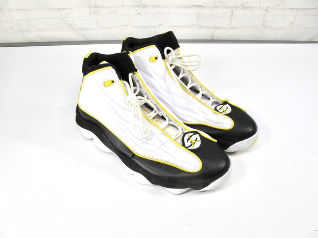 Nike Air Jordan PRO STRONG White Tour Yellow Black DC8418-107 Mens Size US 13
