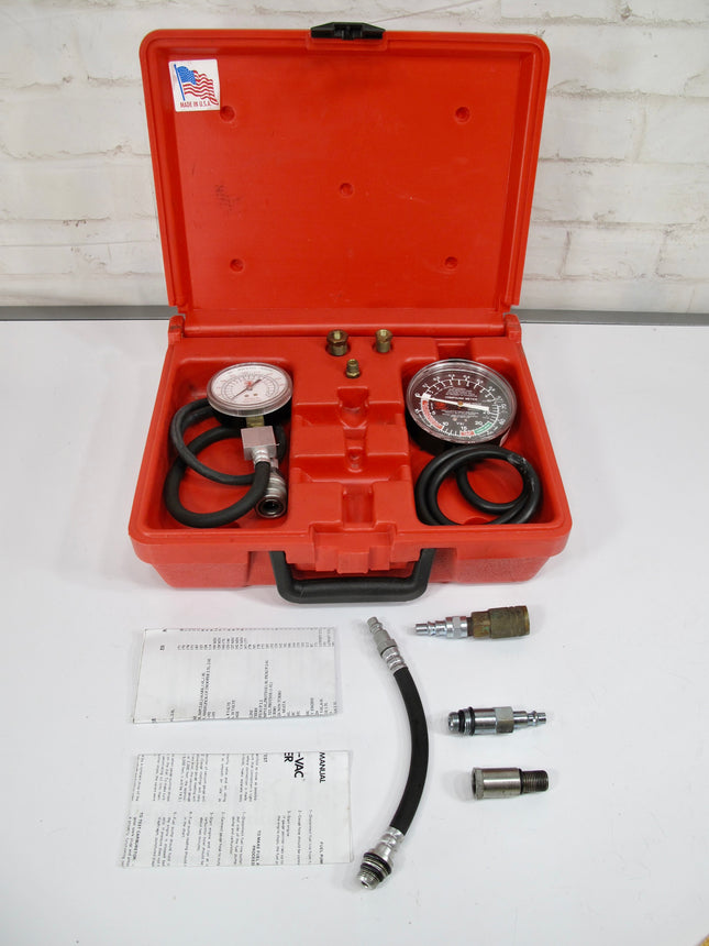Matco MCVK CT65-A & Compound Meter Vehicle Vacuum Pressure Testing & Fuel Gauge Combo Set