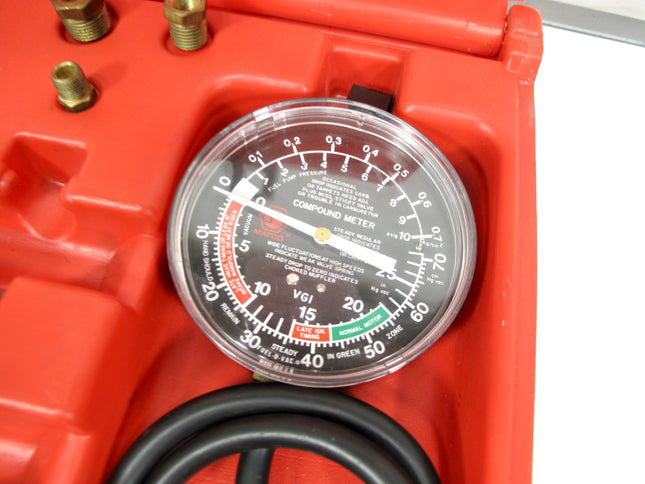 Matco MCVK CT65-A & Compound Meter Vehicle Vacuum Pressure Testing & Fuel Gauge Combo Set