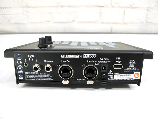 Allen & Heath ME-500 16 Channel Personal Mixer AH-ME-500