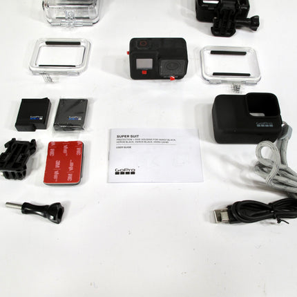 GoPro Hero 7 Black Edition 4K Video Action Camera w/ Accessories