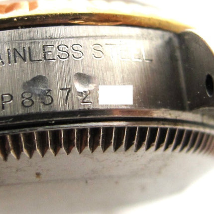 Rolex Oyster Perpetual Two Tone 18k Gold/SS Diamond Ladies Automatic Watch 76193