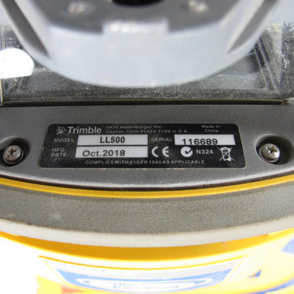Spectra Precision LL500 Long Range Self-leveling Laser Level w/ HL700 Receiver