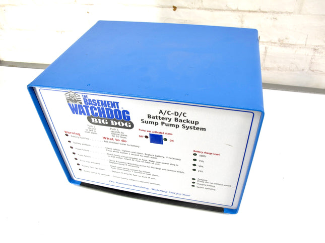 The Basement Watchdog Controller BWD 12-120 Computer Control Unit Battery Backup