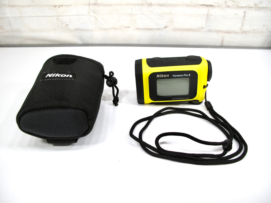 Nikon Forestry Pro II 6x20 Laser Rangefinder & Elevation Hypsometer ...