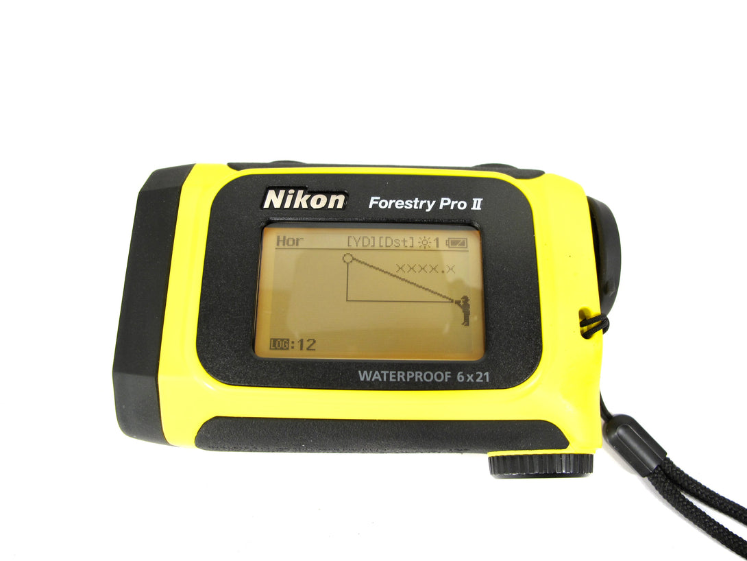 Nikon Forestry Pro II 6x20 Laser Rangefinder & Elevation Hypsometer ...