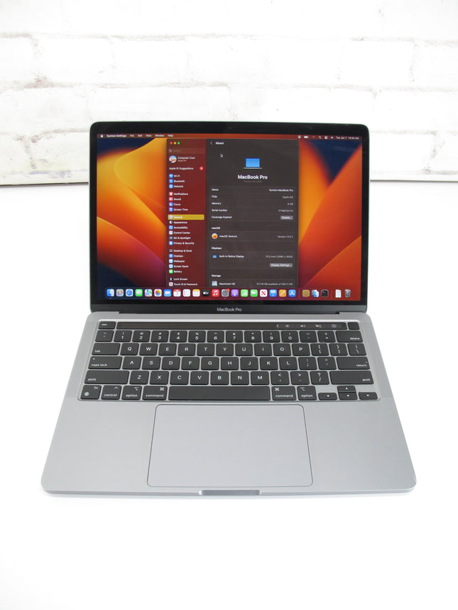 Apple Macbook Pro M2 2022 8GB 256GB SSD 13.3" Retina Notebook LOCKED