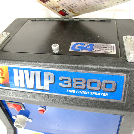 GRACO Finish Pro HVLP 3800 G4 Paint Sprayer w/ Hose & Nozzles
