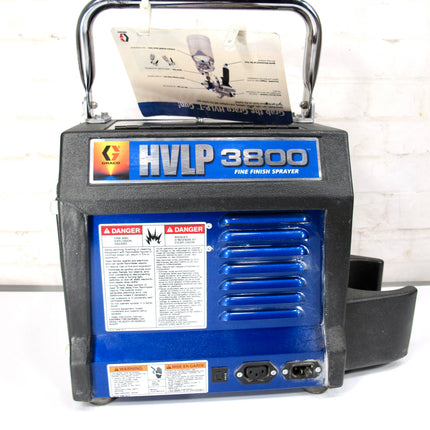 GRACO Finish Pro HVLP 3800 G4 Paint Sprayer w/ Hose & Nozzles