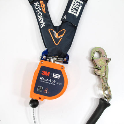 3M™ DBI-SALA® Nano-Lok™ Edge 8 ft. Cable SRL with Swivel Snap Hook - 3500293