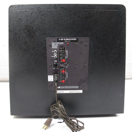 Miller & Kreisel V-2B Active Poweredd 12 Inch Home Audio Subwoofer