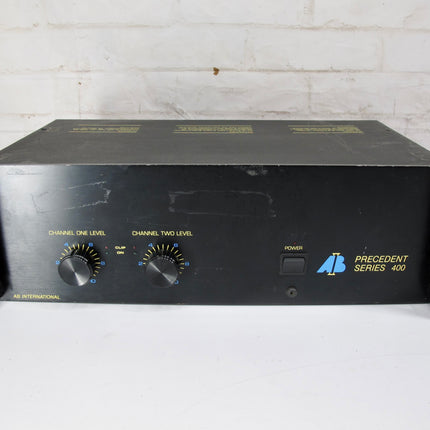 AB International Precedent Series 400 Two-Channel Power Amplifier 2-Ch