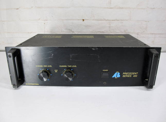 AB International Precedent Series 400 Two-Channel Power Amplifier 2-Ch
