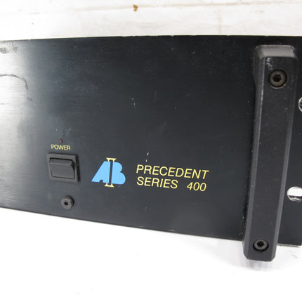 AB International Precedent Series 400 Two-Channel Power Amplifier 2-Ch
