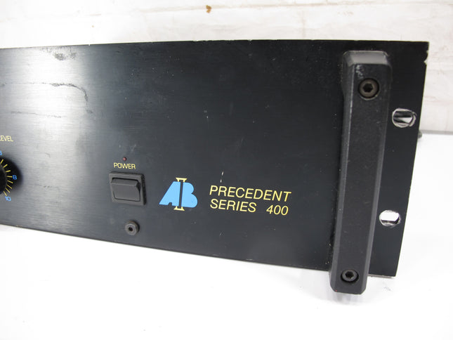AB International Precedent Series 400 Two-Channel Power Amplifier 2-Ch