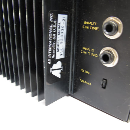 AB International Precedent Series 400 Two-Channel Power Amplifier 2-Ch