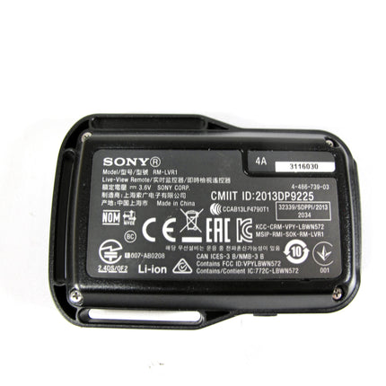 Sony RM-LVR1 Live Remote Control with WiFi for  Action Cameras