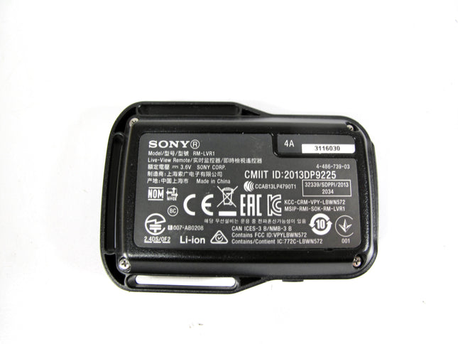 Sony RM-LVR1 Live Remote Control with WiFi for  Action Cameras
