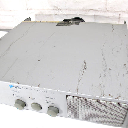 JBL SR 6630 600 Watt Two-Channel Professional Power Amplifier Amp