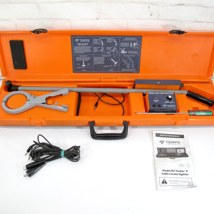 Tempo Communication 501 Tracker II Underground Wire Tracer Cable & Pipe Locator