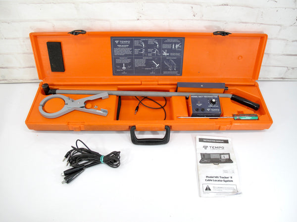 Tempo Communication 501 Tracker II Underground Wire Tracer Cable & Pipe Locator