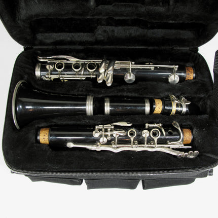Vintage W. Schreiber Wurlitzer or Buffet Crampon German Bb Clarinet w/ Bundy Mouthpiece
