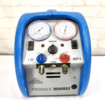 ProMax MiniMax HVAC Refrigerant Recovery System