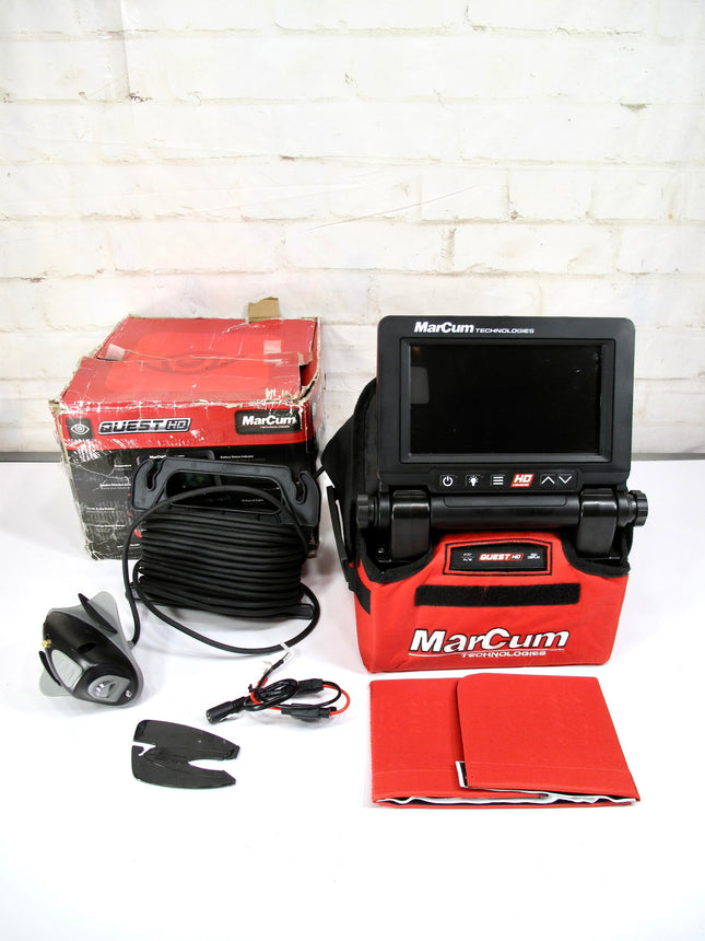 MarCum Quest HD Underwater Camera Ice Fishing Fishfinder Viewing System