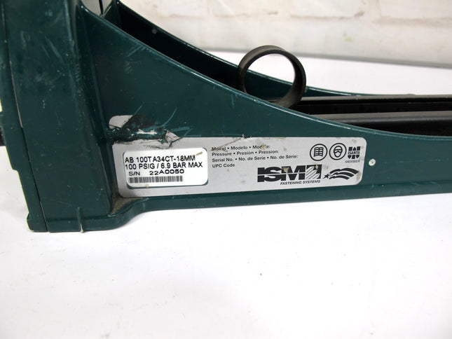 ISM Boxer AB 100T Pneumatic Box Cartpm Stapler A 34CT-18mm Air Staple Gun