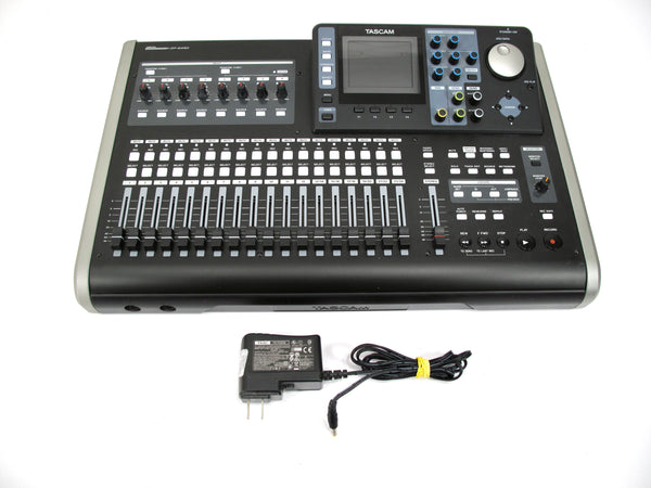 TASCAM DP-24SD 24 Track Digital Portastudio Multi-Track Audio Recorder