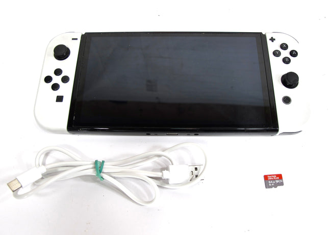Nintendo Switch OLED HEG-001 Handheld Console - 64GB - White
