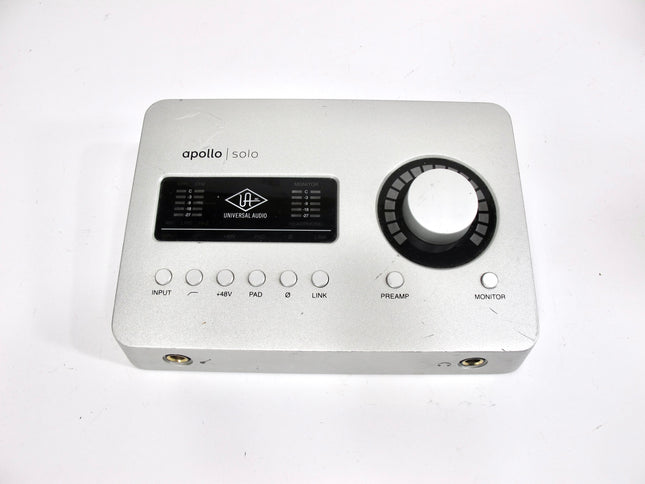 Universal Audio Apollo Solo Thunderbolt 3 Audio Recording Interface Silver