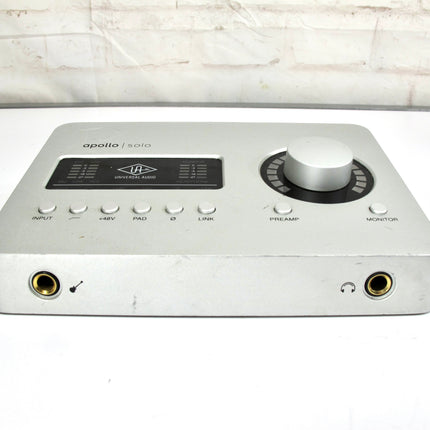 Universal Audio Apollo Solo Thunderbolt 3 Audio Recording Interface Silver