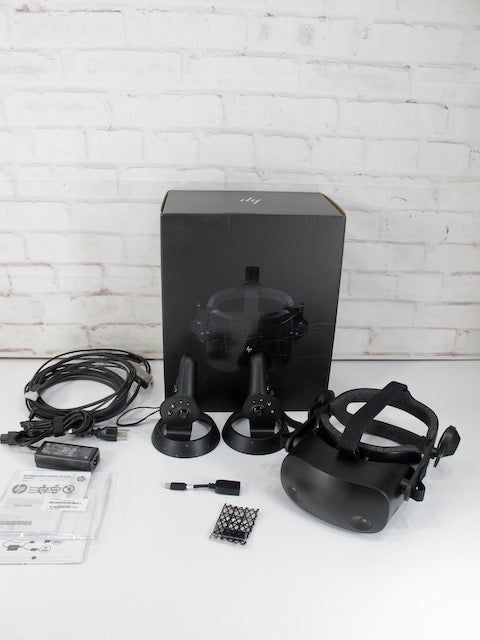 HP Reverb G2 Virtual Reality Headset with Controllers and Accessories