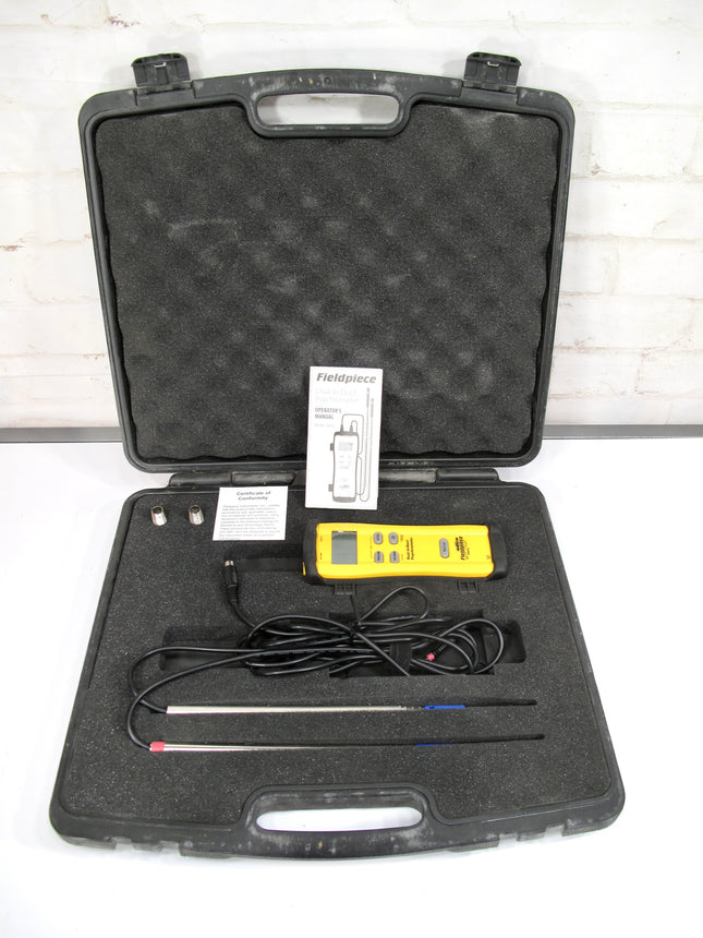 Fieldpiece SDP2 Dual In-Duct Digital Psychrometer HVAC Service w/ Probes
