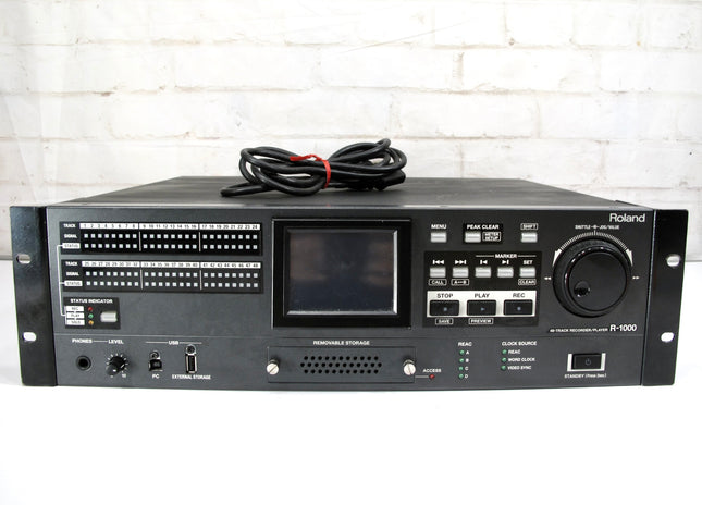 Roland R-1000 48 Track Rack Mount Digital Audio Multitrack Recorder