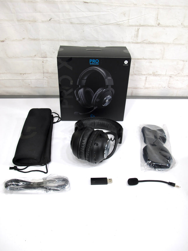 Logitech G PRO X Wireless LIGHTSPEED Gaming Headset with Blue Voice Mic Filter Tech