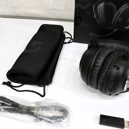Logitech G PRO X Wireless LIGHTSPEED Gaming Headset with Blue Voice Mic Filter Tech