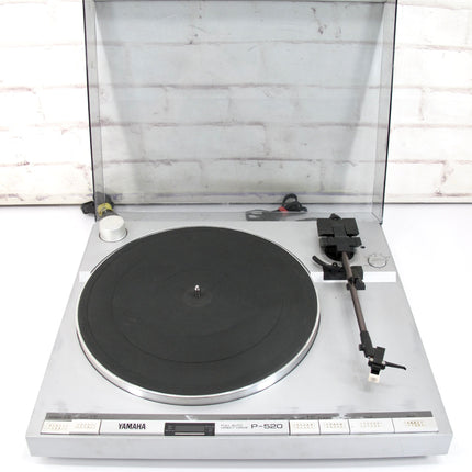 Yamaha P-520 Full Automatic Direct Drive Home Turntable Record Player w/Needle