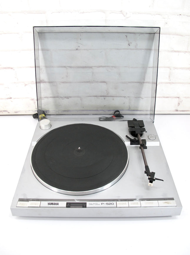 Yamaha P-520 Full Automatic Direct Drive Home Turntable Record Player w/Needle