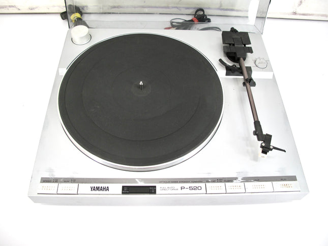 Yamaha P-520 Full Automatic Direct Drive Home Turntable Record Player w/Needle