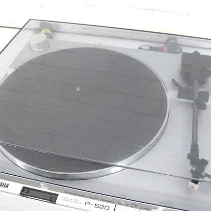 Yamaha P-520 Full Automatic Direct Drive Home Turntable Record Player w/Needle