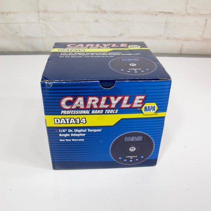 Carlyle DATA14 1/4 Inch Drive Standard to Digital Torque Wrench Adapter Converter