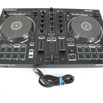 Roland DJ-202 Two-channel Four-Deck DJ Controller for Serato DJ Lite